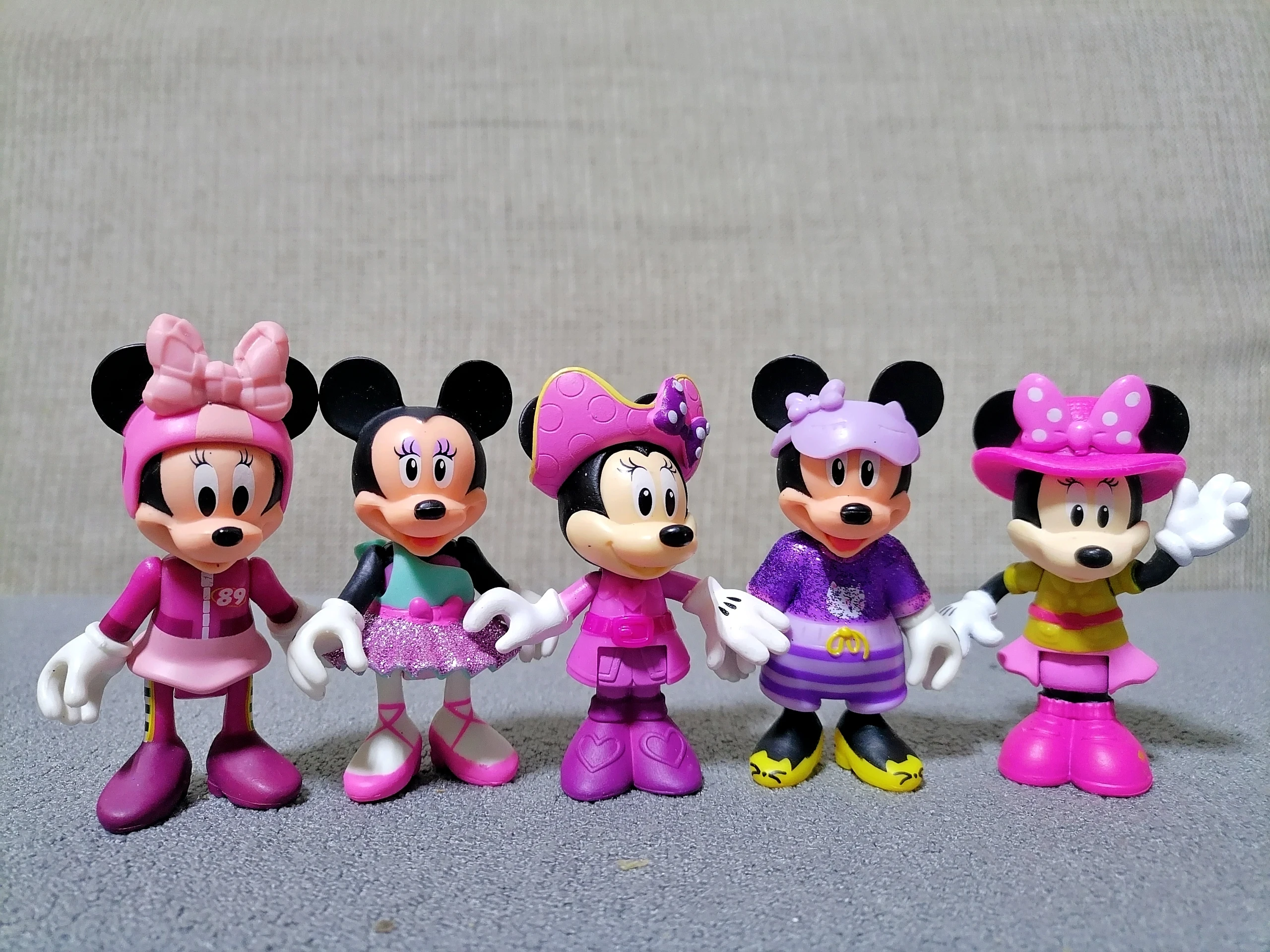 Originale Disney Mickey Mouse Minnie Donald Duck Daisy Goofy Action Figures Cake Toppers Collection toys