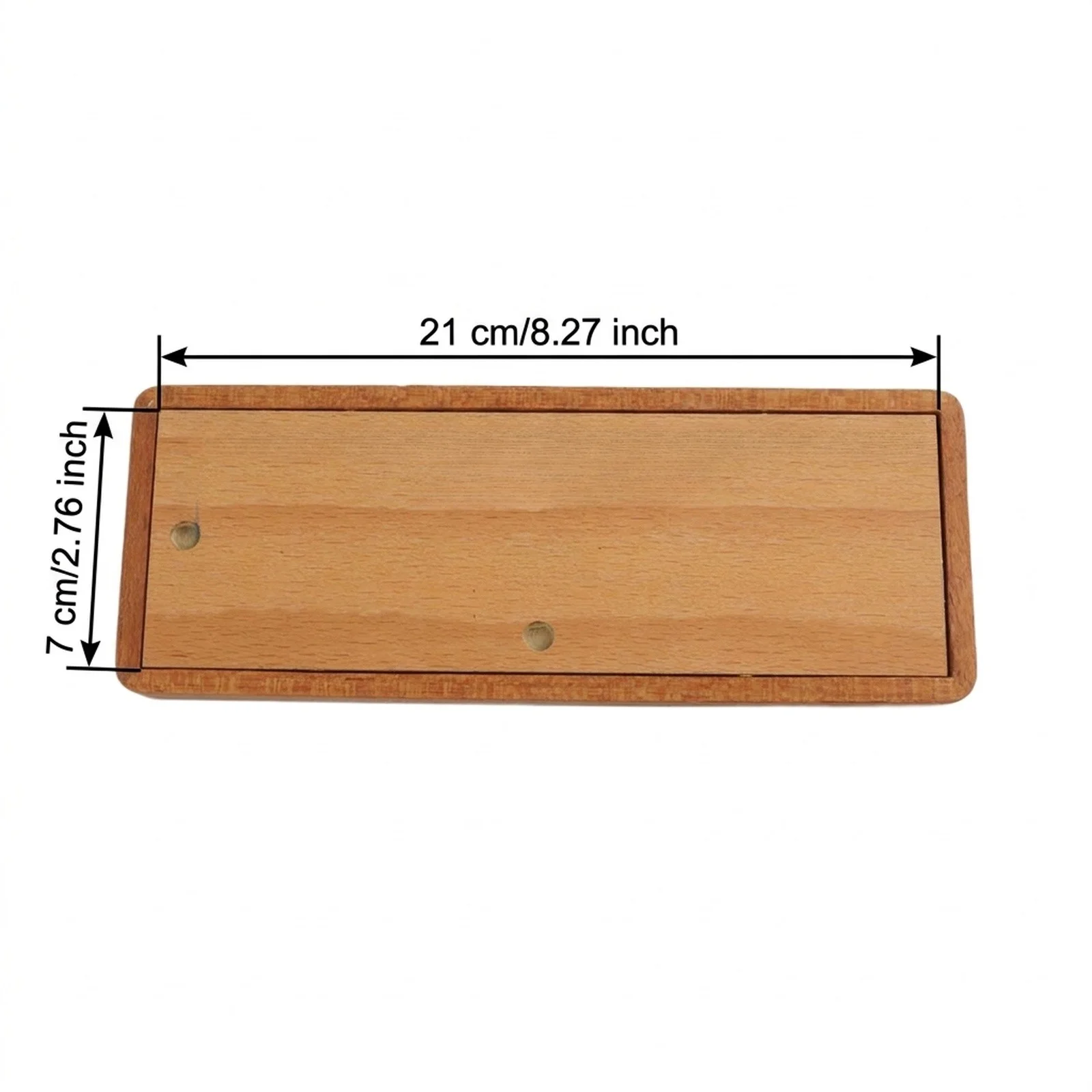 Vertical Horizontal Display Walnut Color Solid Wood Photo Frame Natural Wood Texture Wood Wax Oil Finish Vertical