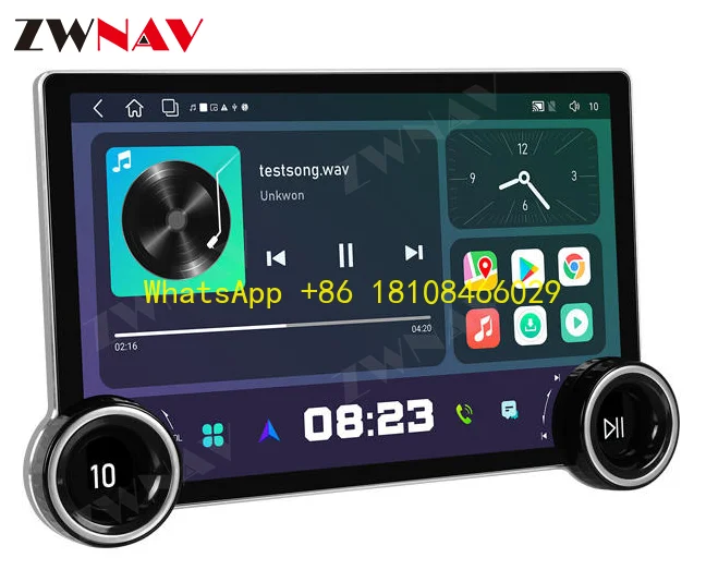 

13,3-дюймовый Android 13 для Ford Mustang 2010-2014 Автомобильный радиоприемник GPS-навигация Мультимедийный плеер Сенсорный экран Android Автомобильный радиоприемник