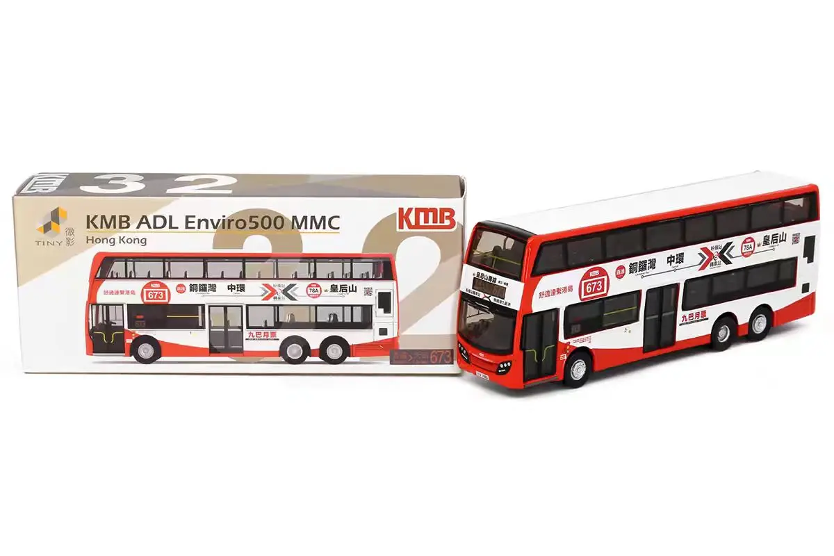 

Tiny KMB32 ADL E500 MMC 1/110 Hong Kong Bus DieCast Model Collection Limited Edition Hobby Toys