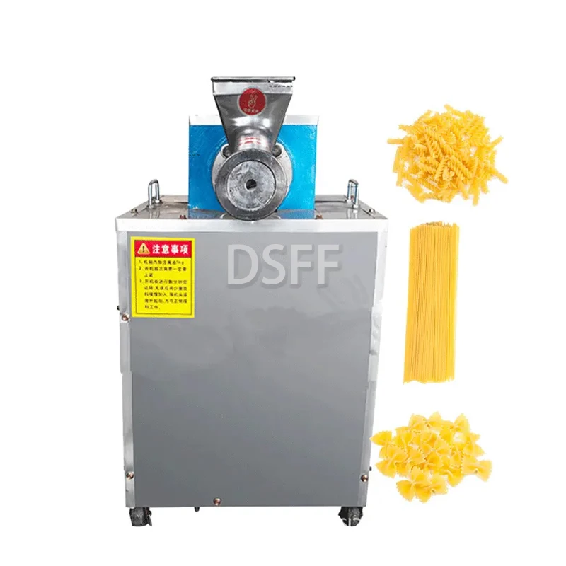 Instant Macaroni Spaghetti Extruder Pasta Scallop Machine