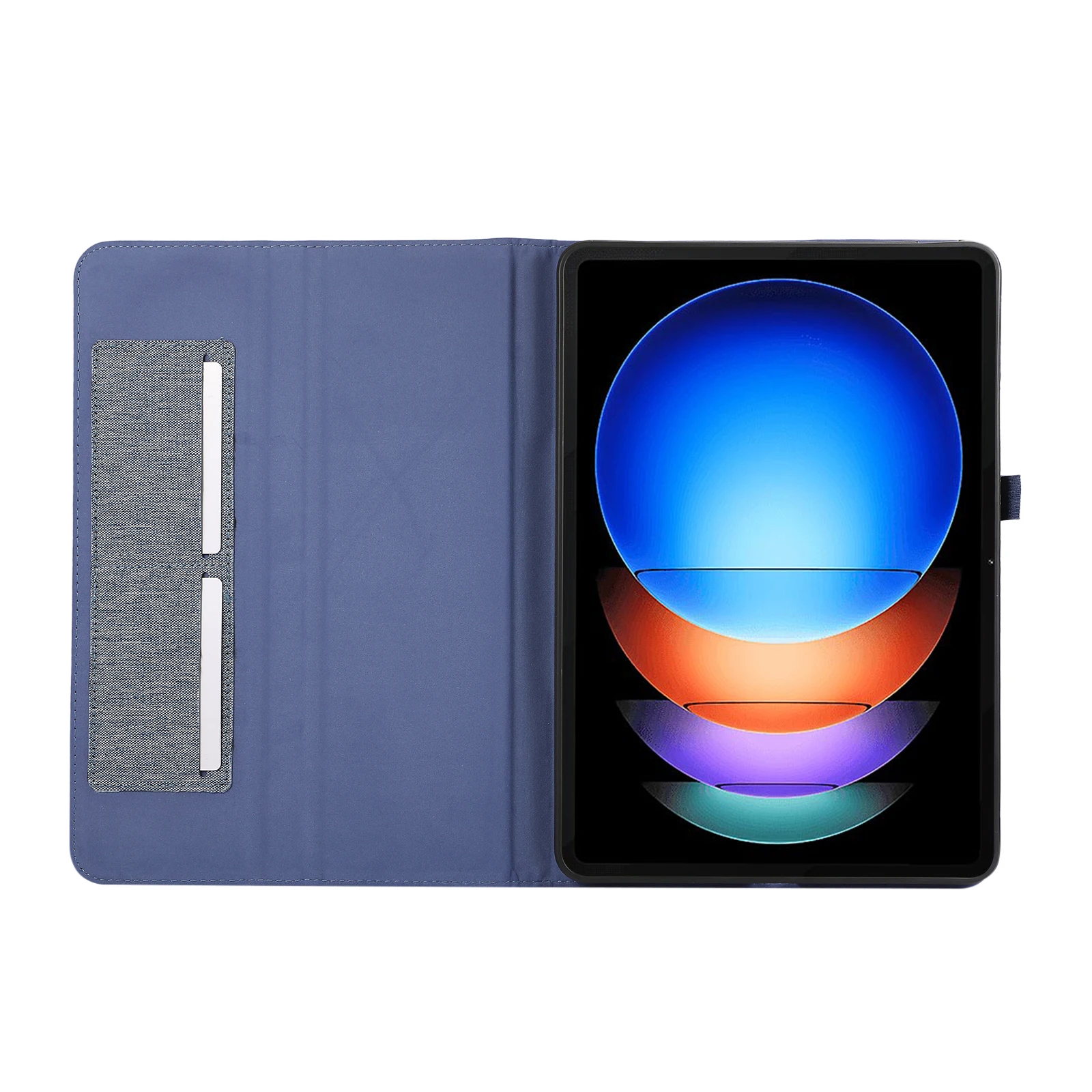 Cowboy Case For Xiaomi 6S Pro 12.4 6 Pro 5 Pro 11" 12.4" Soft TPU Back Solid Protect Stand Cover Shcokproof With Card Pockets