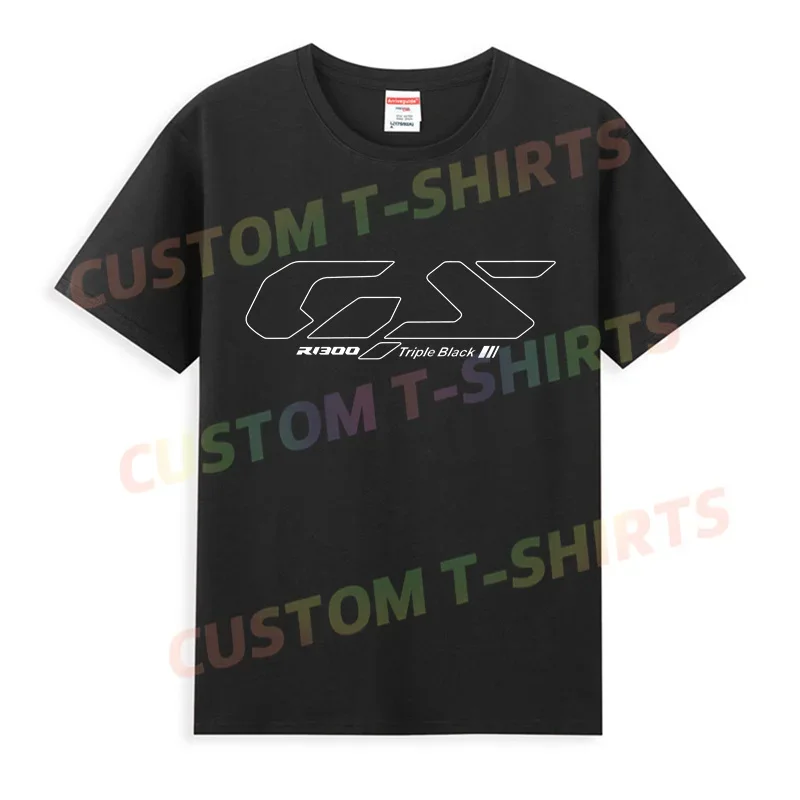 2024 Men T Shirt Casual R 1300 GS Triple T-shirt Graphic Oversized Sports Tops Breathable Comfortable Streetwear S-3XL Tee