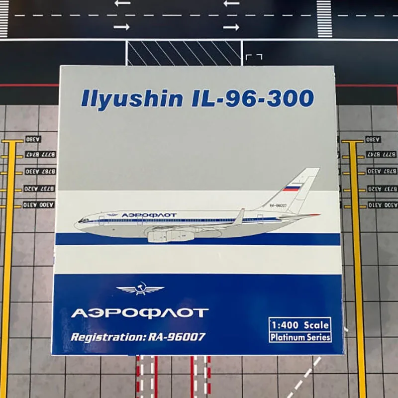 1/400 Scale Phoenix Diecast Russia PH11781 Aeroflot Ilyushin Il-96