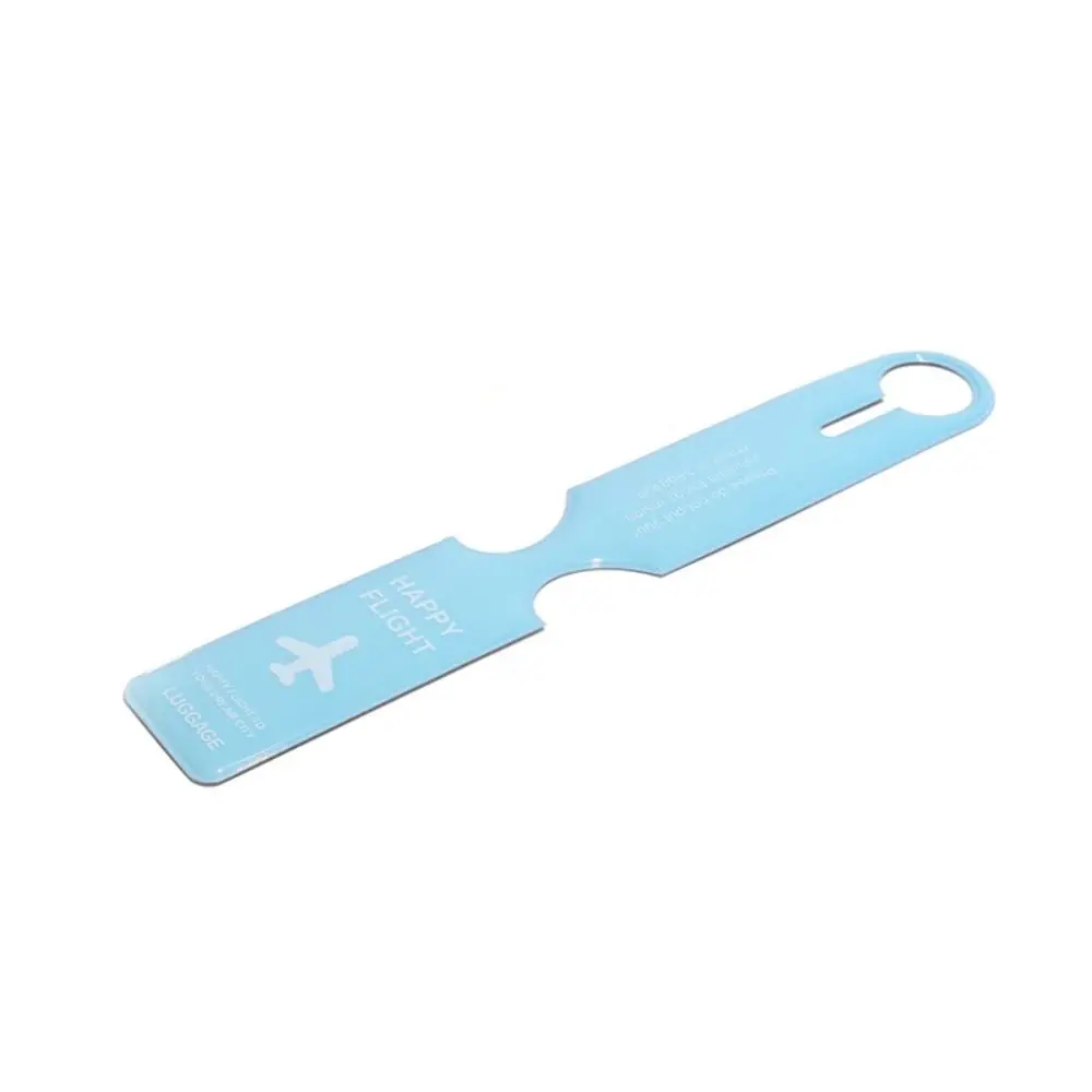 

Boarding Pass PVC Luggage Tag Baggage Name Tags Information Card Airplane Suitcase Tag Aircraft Consignment Card Tag