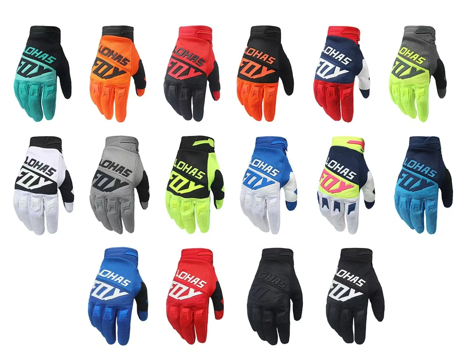 11 colour touchscreen Stock is shipped 24 hours Riding outdoor sports dirt bike long finger gloves