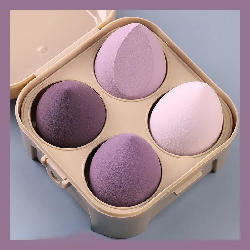 Esponja de maquillaje para mujer, licuadora, esponja cosmética para base, esponjas para polvos, accesorios de maquillaje, herramientas de belleza
