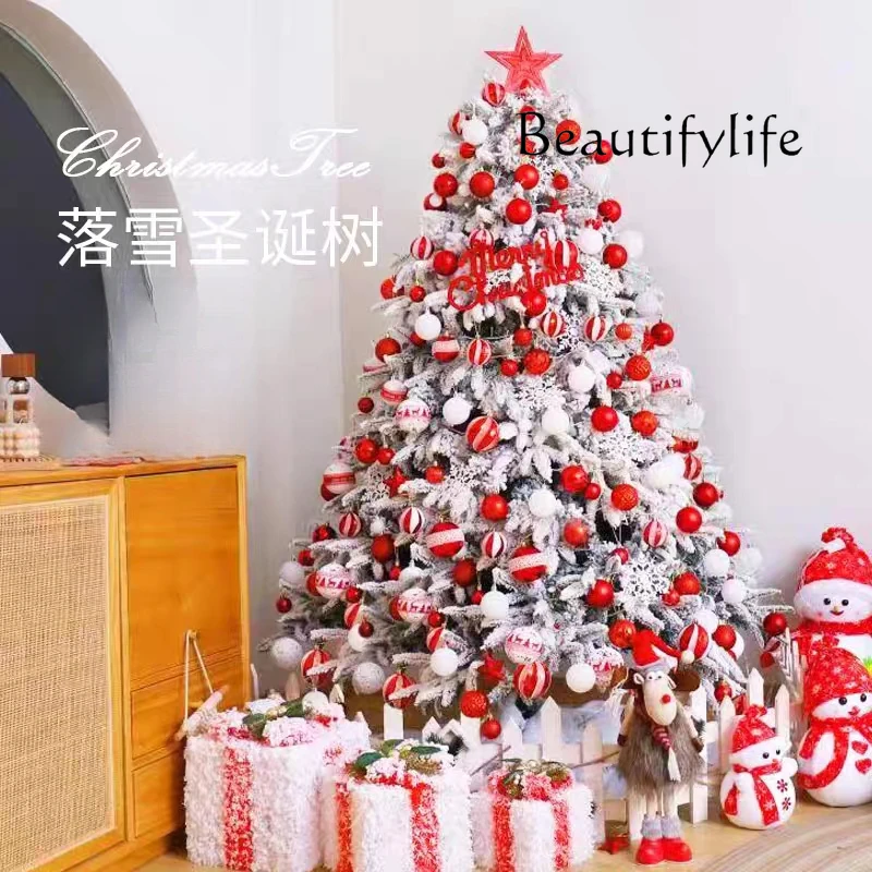 

Christmas snow flocking Christmas tree encryption 1.3 meters home and commercial scene layout