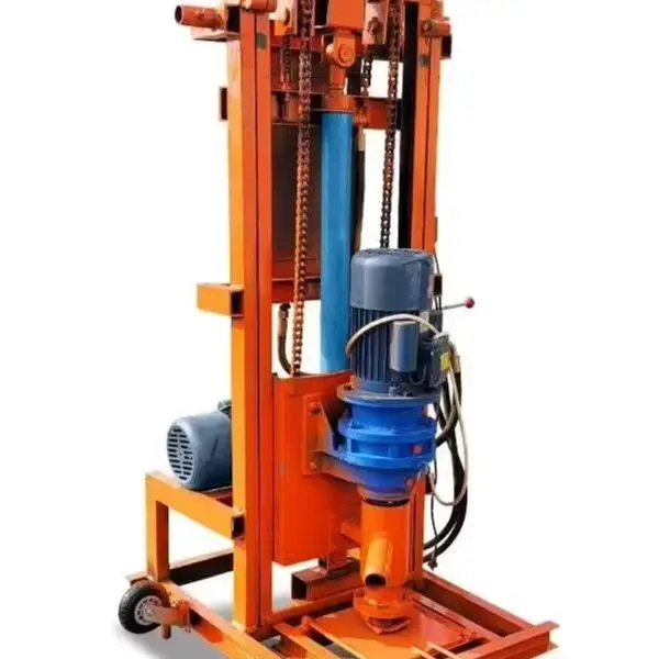 

Customized Handheld Drilling Machine Light-duty Electric 100m Hydraulic Household Water Well Drilling Rig