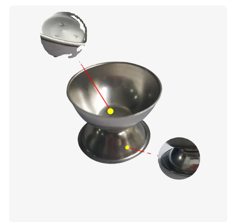 Cleaning and soldering of gold and silver jewelry alum bowl Borax and Alum Cup Gold-making processing tool NO.TXF-114