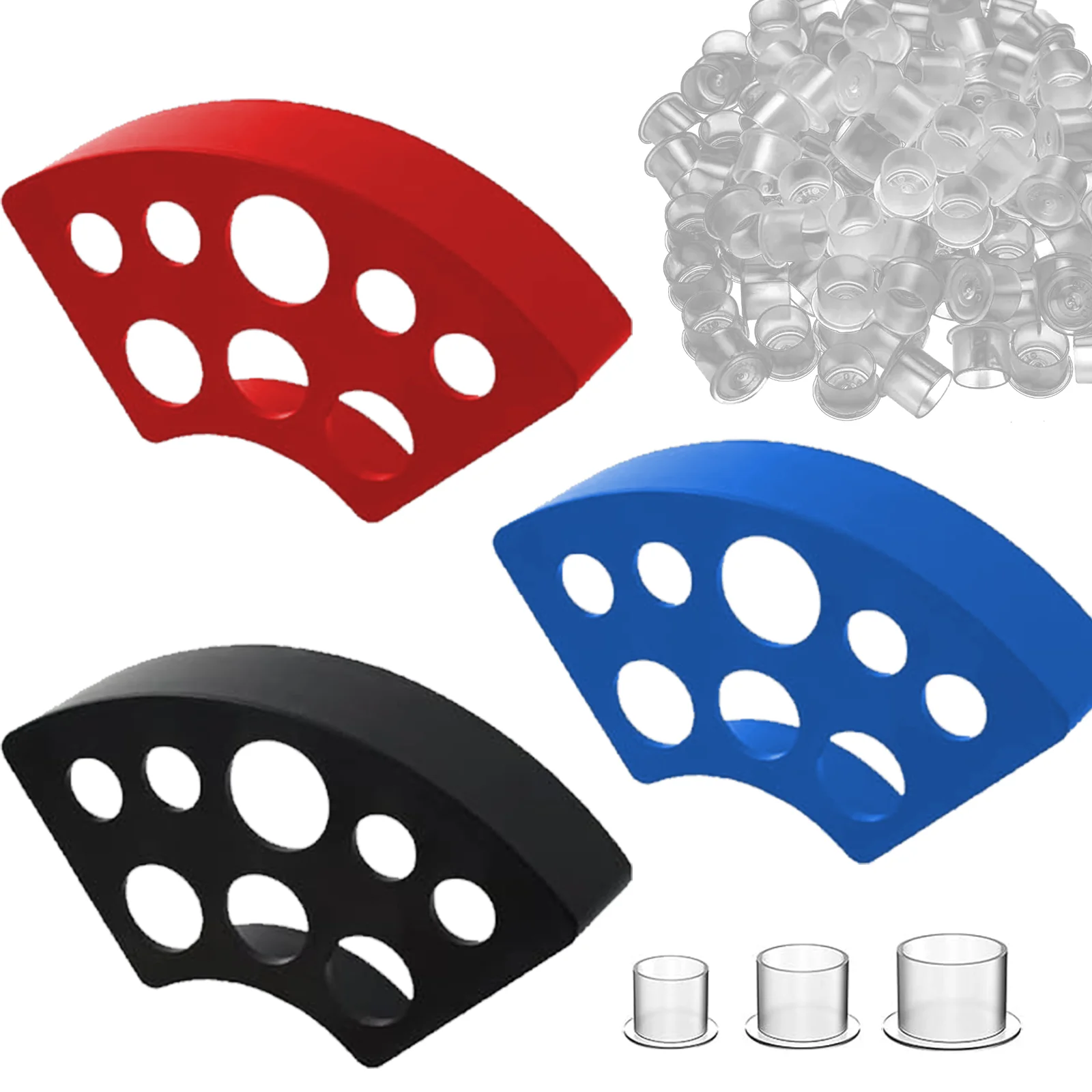 

1Pcs/8Holes Tattoo Ink Cup Holder TRO High Quality Tattoo Ink Cup Holder Tattoo Accessories Tattoo Supplies