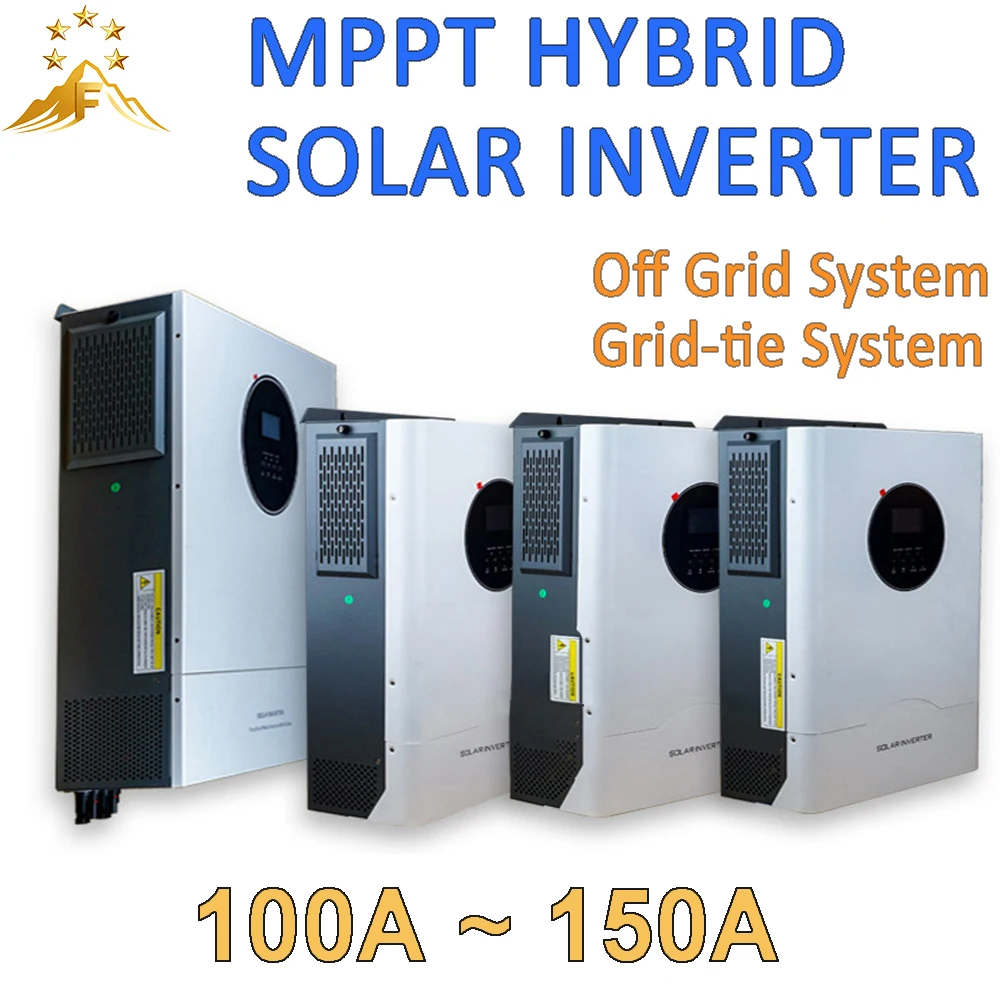 10KW 500V Pure Sine Wave Hybrid Solar Inverter 3KW 5KW 6KW 220V 230V 240V Solar Panel WIFI Inverter for On Off Grid Tie System