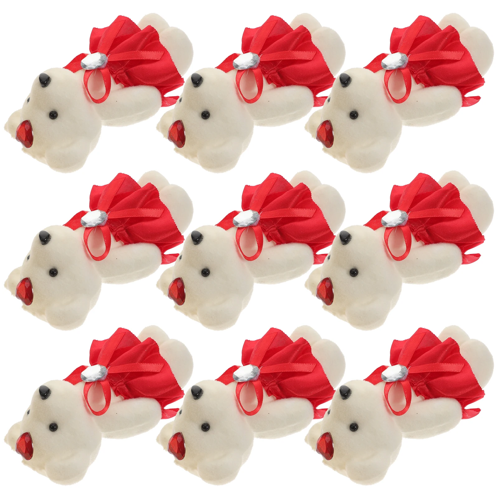 

10 Pcs Foam Bear Decorations Party Atmosphere Layout Photo Props Backgrounds Indoors Outdoors Valentines Engagement PARTY