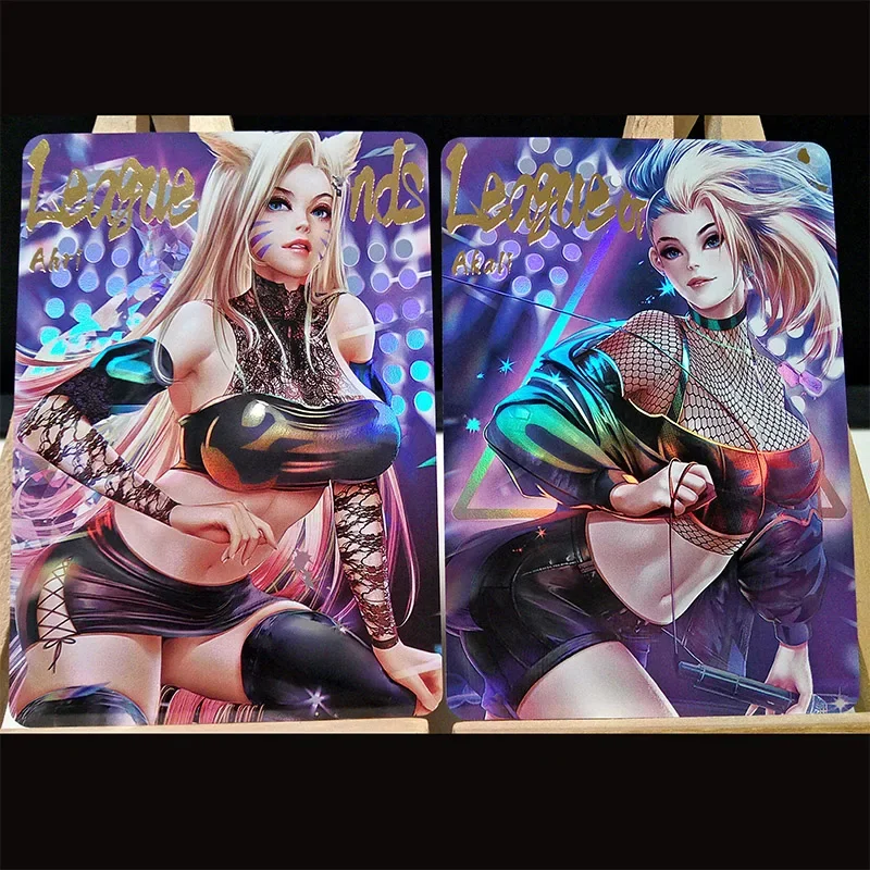 Anime Goddess Story DIY ACG Pokemon ONE PIECE Nessa Marnie Nami Kanroji Mitsuri Zabawki dla chłopców Karty kolekcjonerskie Prezent urodzinowy