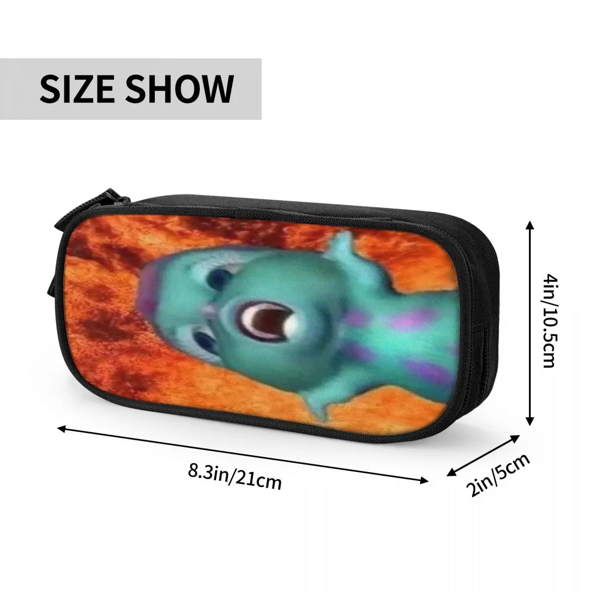 Bibble Singing Meme Kawaii Pencil Case Girl Boy Large Capacity Pencil Pouch Students Stationery