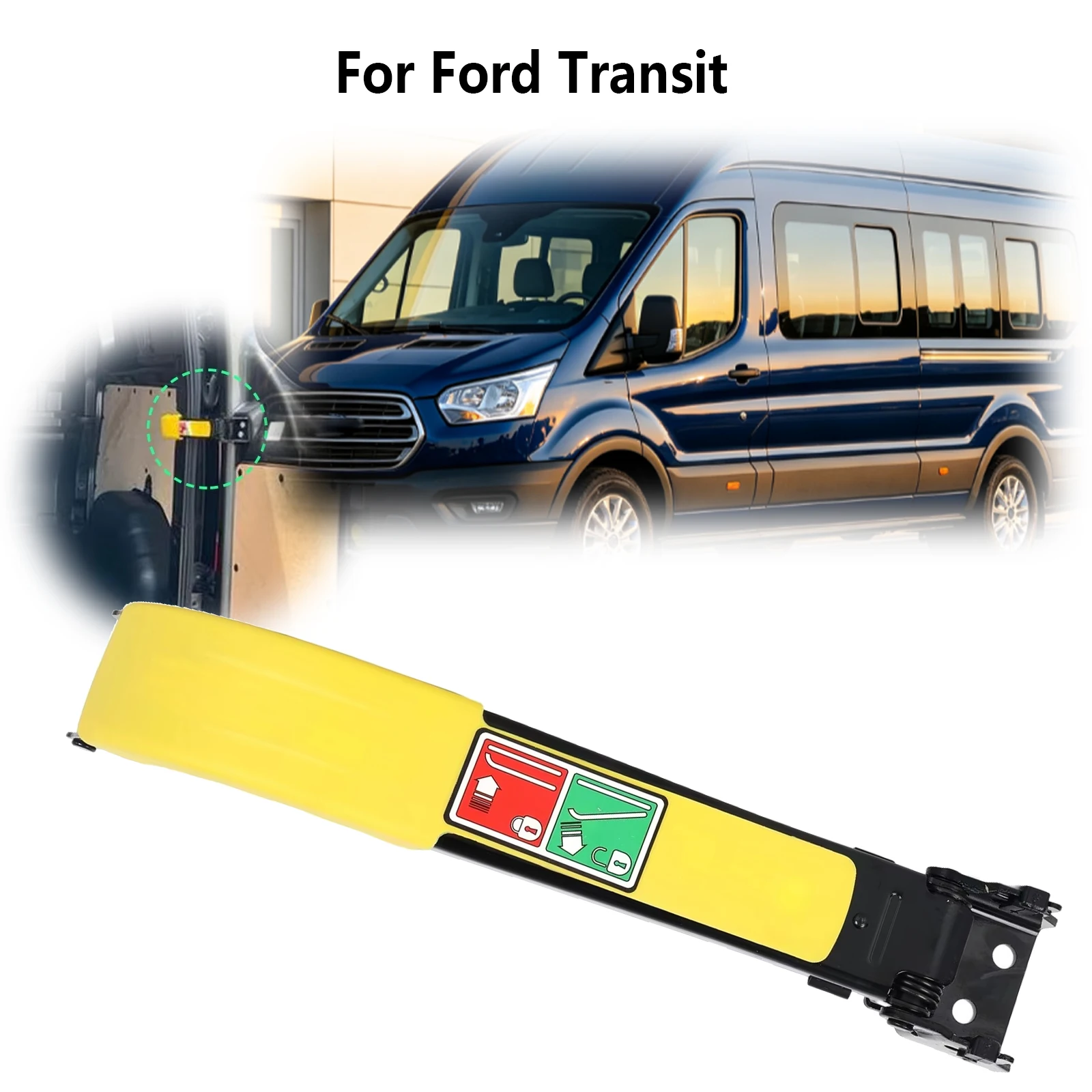 For Ford Transit Custom Rear Door Stopper Strap 2012-2023 Left Right Compatible with OE 2170881 Check Strap