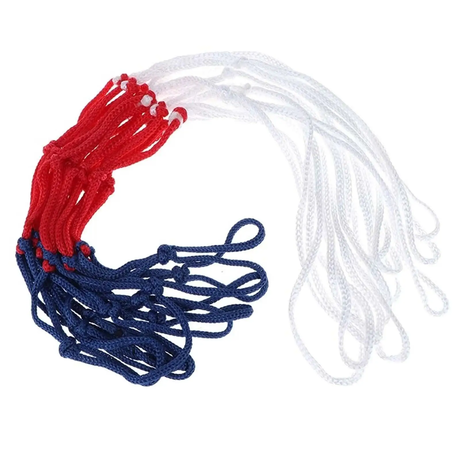 Braided Basketball Net Replacement 12 Loops Basketball Hoop Rainproof