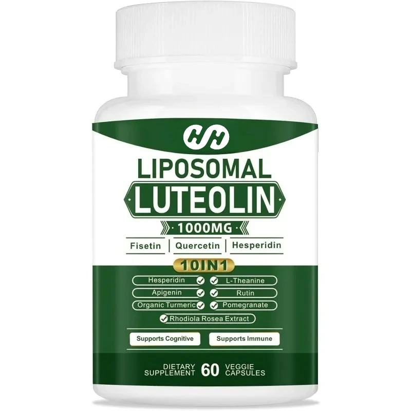 1000MG Liposome Lutein, Maximum Absorption, Effective Lutein Supplement 60 Capsules