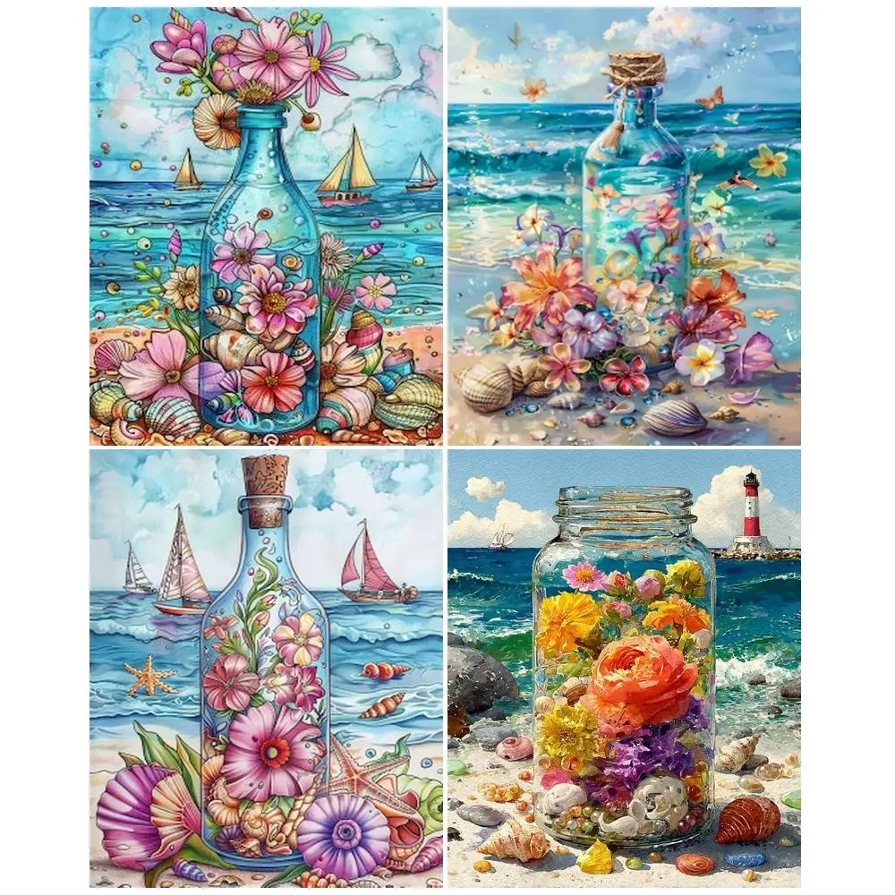 

GATYZTORY Diy Painting By Numbers Acrylic Paint Picture With Numbers Landscape On Canvas Drawing By Numbers Decor Gift Diy Ideas