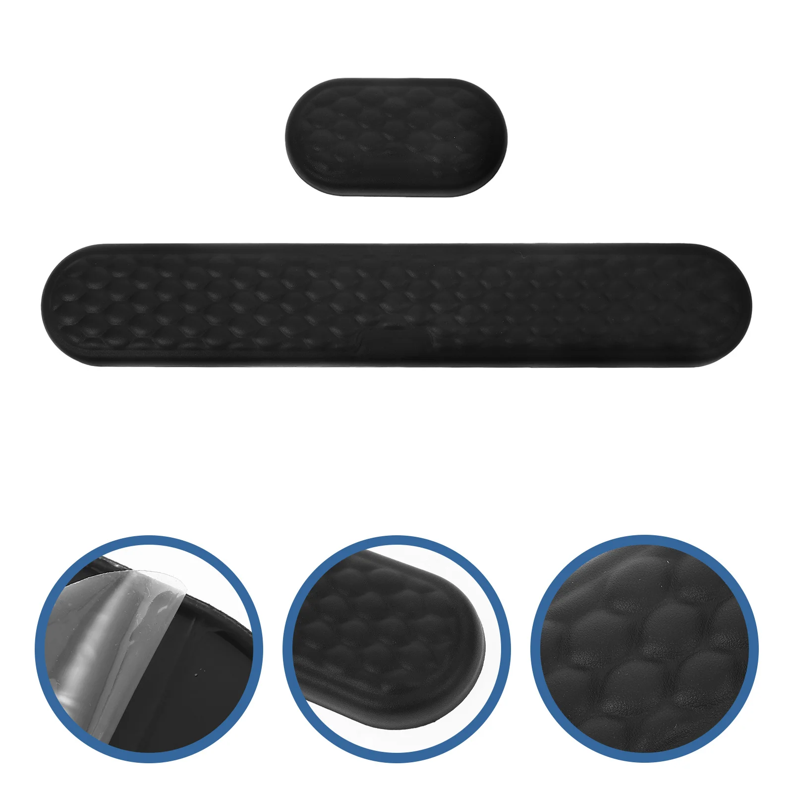 

1Set Silicone Keyboard Wrist Pad Multi-Functional Wrist Support Cushion for Mouse Office Computer Use Home Comfort