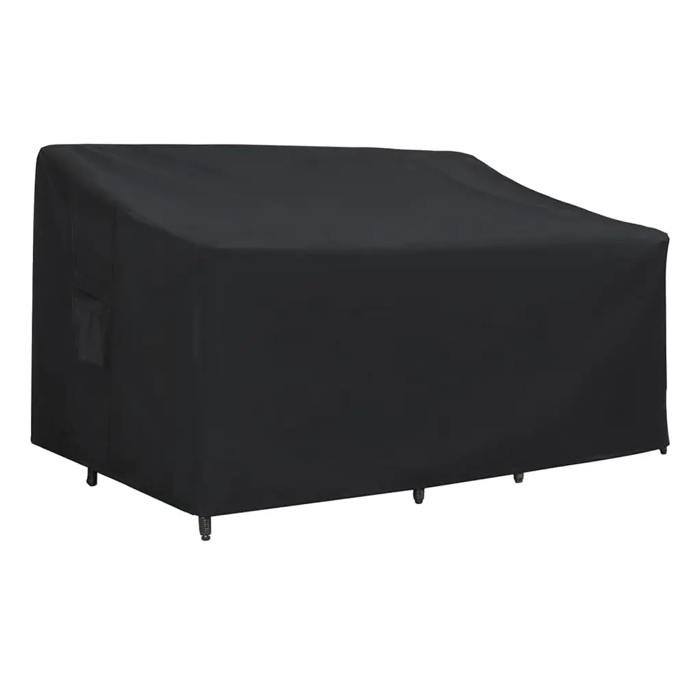 

Sofa Cover Heavy Duty Outdoor Furniture Sets Waterproof And Dustproof Protective Cover For Large 76X33X33X25 Hes Black