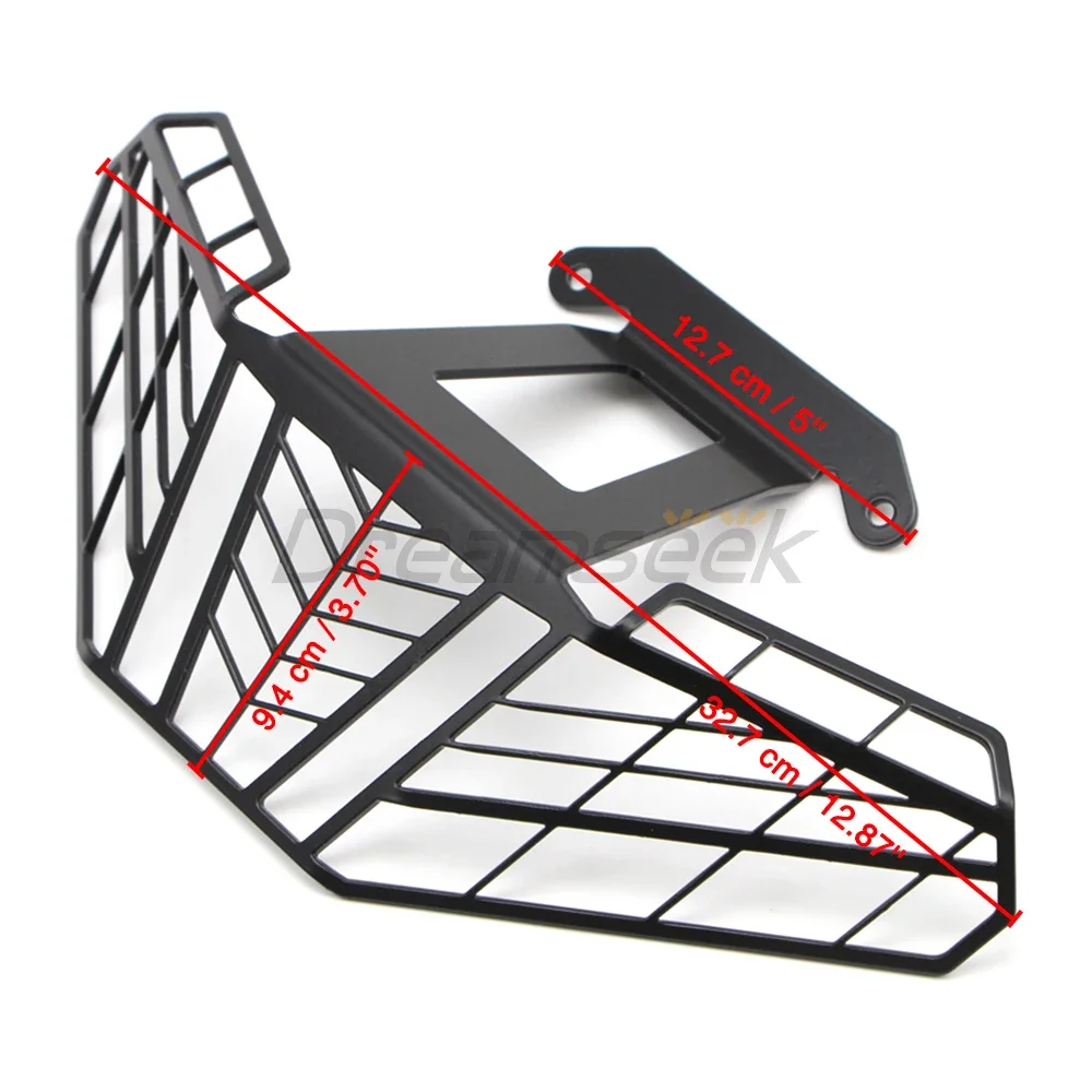Motorcycle Headlight Cover Grille Guard Protector for Aprilia Tuareg 660 2021 2022 2023 Black Head Light Headlamp Grill Guard
