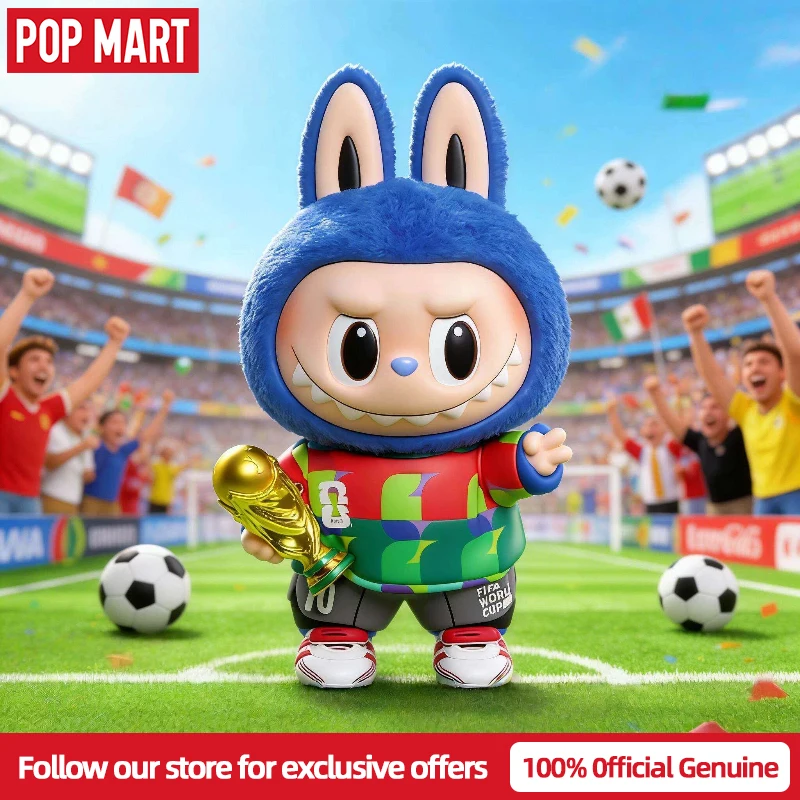 週末セールTHE MONSTERS FIFA WORLD CUP 2026 Genuine Pop Mart The Monsters X Fifa World Cup 2026 Series Boneco
