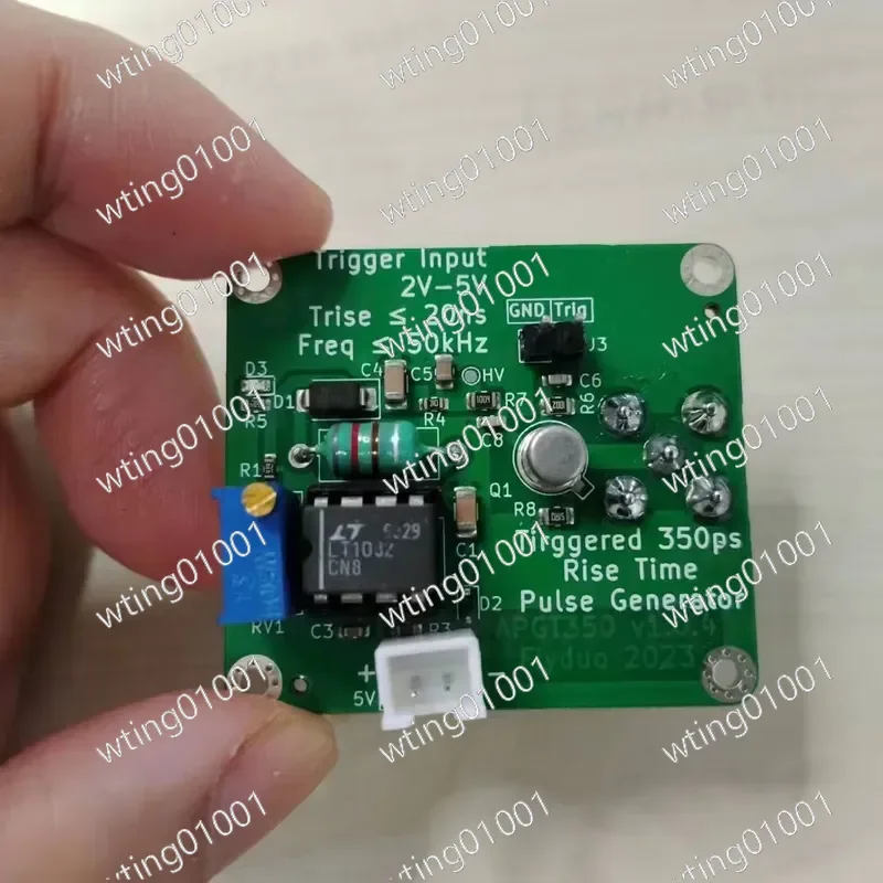 for Fast Edge Pulse Generator Module with External Trigger Support 350ps Rise Time High Speed Signal Source for Lab Test