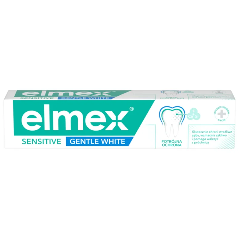 Elmex Sensitive Sanfte weiße Zahnpasta 75 ml