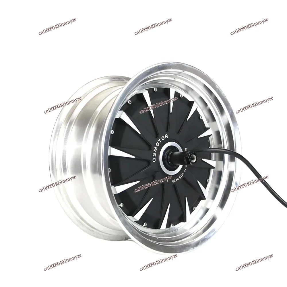 

QS Motor QS260 12x7.5inch 3000W 72V 80KPH High Power BLDC in-Wheel Hub Motor for Electric Motorcycle or Citycoco
