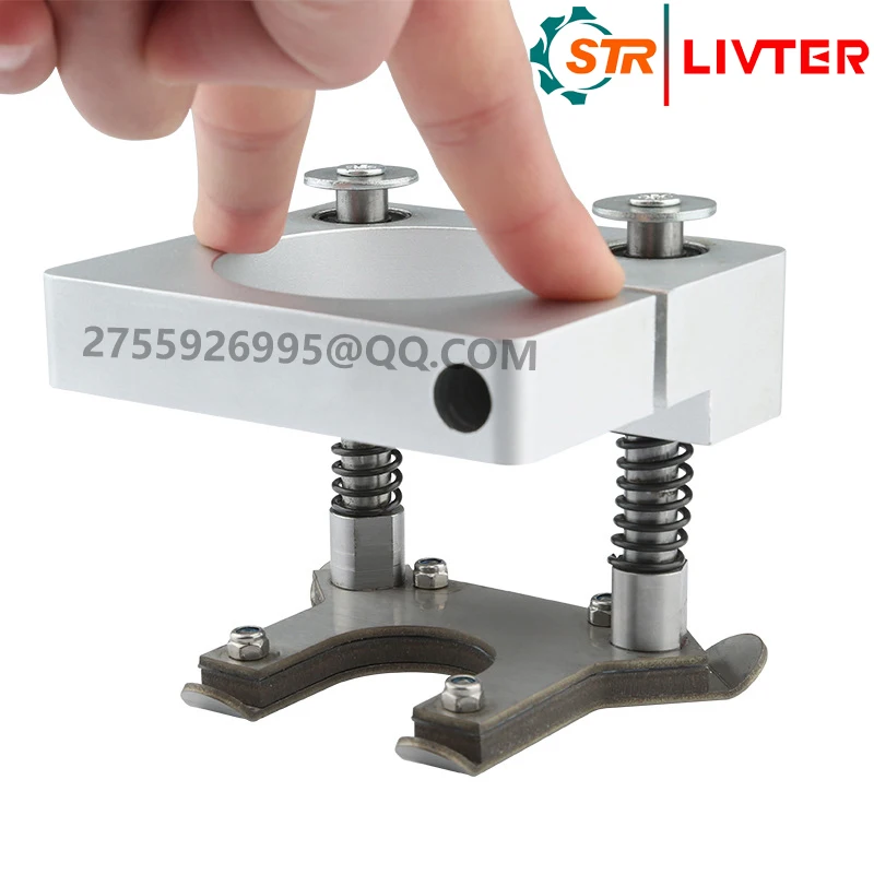 CNC Leather Engraver's Auto Clamp Base w/ Floating Press Plate, CNC Accessory for Engraving Machine