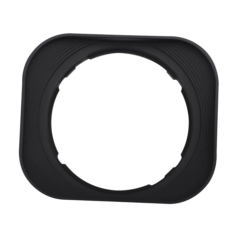 Haoge LH-OM45 Square Metal Lens Hood Shade for Olympus M. ZUIKO DIGITAL ED  45mm f/1.8 Lens 45/1.8