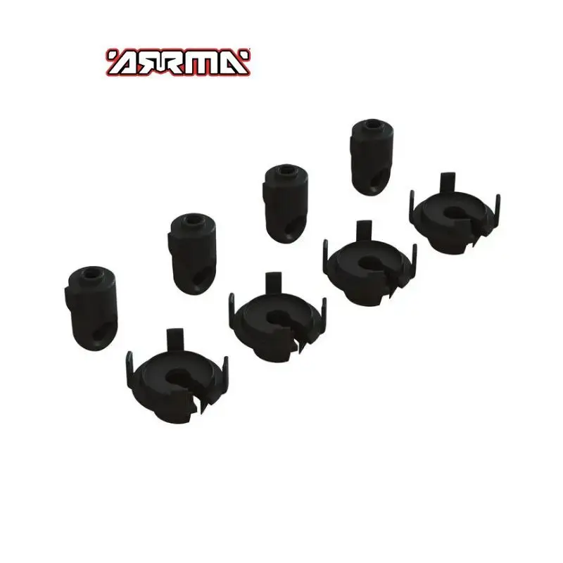 Original ARRMA ARA330740 Shock Rod End & Spring Perch Set (4 Shocks) For 1/5 KRATON 1/5 OUTCAST Rc Part