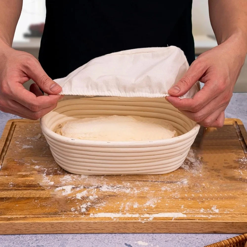 1Pcs Brot Beater Holzgriff Edelstahl Ring Kuchen Pizza Gebäck Keks Hefe Backen Teig Mixer Backen Liefert – Detail 6