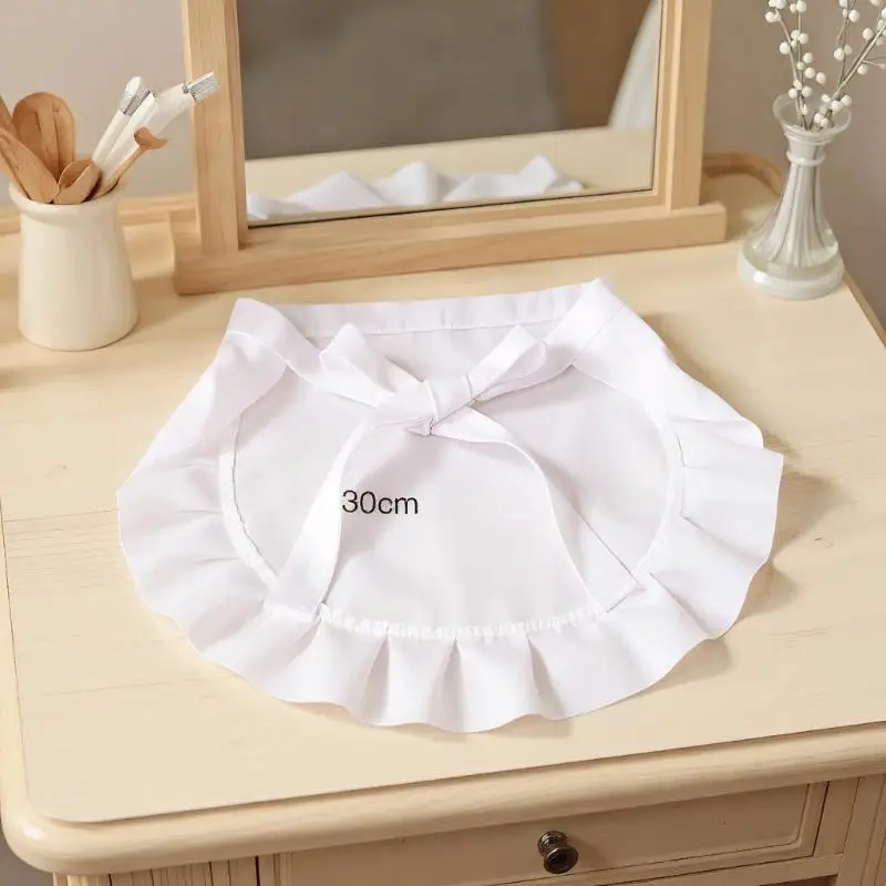 1 STKS Serveerster Meid Cosplay Taille Schort Half Schort Kostuum Koken Schorten Voor Keuken