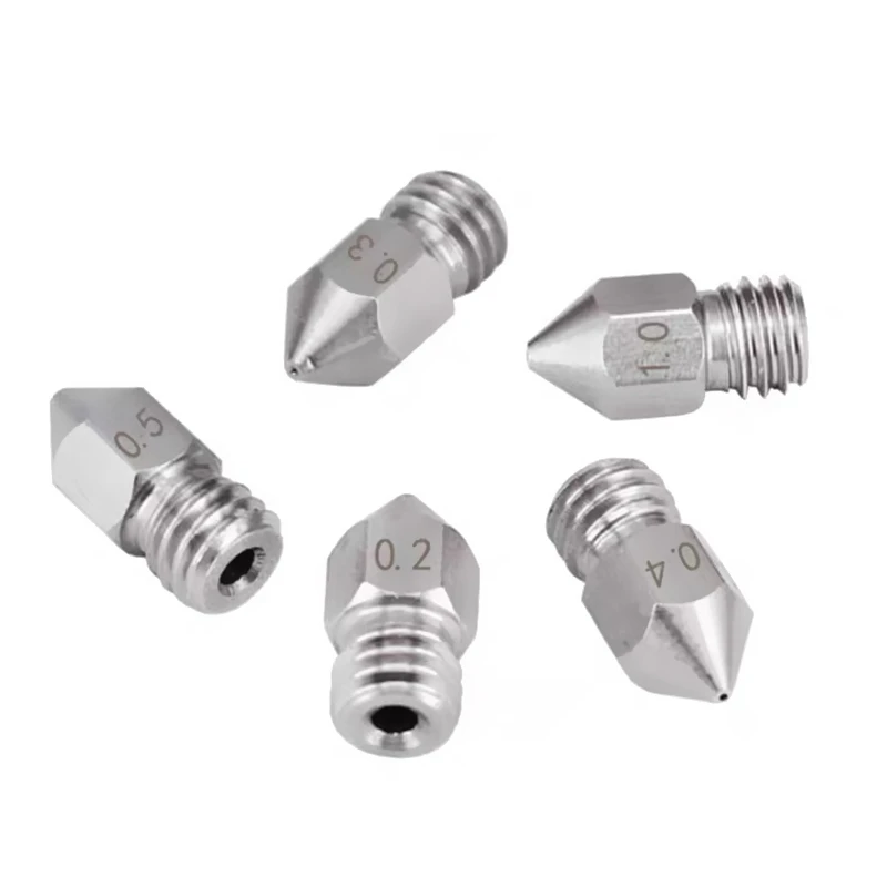 1,75 mm MK8 Edelstahldüse Extruder Druckkopf für Anet A8 A8Plus CREALITY Ender 3 3S Pro V2 CR10 3D-Drucker 0,2–1,0 mm – Detail 8