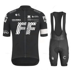 Breathable Cycling Jersey Set for Men, MTB Clothing, Mountain Bike Wear, Bicycle Clothes, Summer, New Team