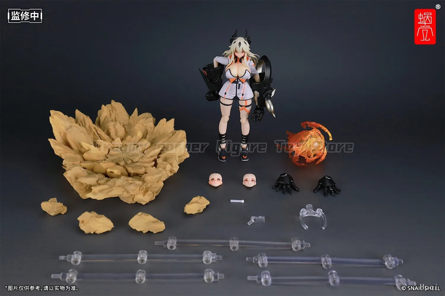 【ในสต็อก】ต้นฉบับเปลือกหอยสังข์บ้านทรายชิคุระ 1/12 แอ็คชั่นฟิกเกอร์ของเล่นของขวัญ