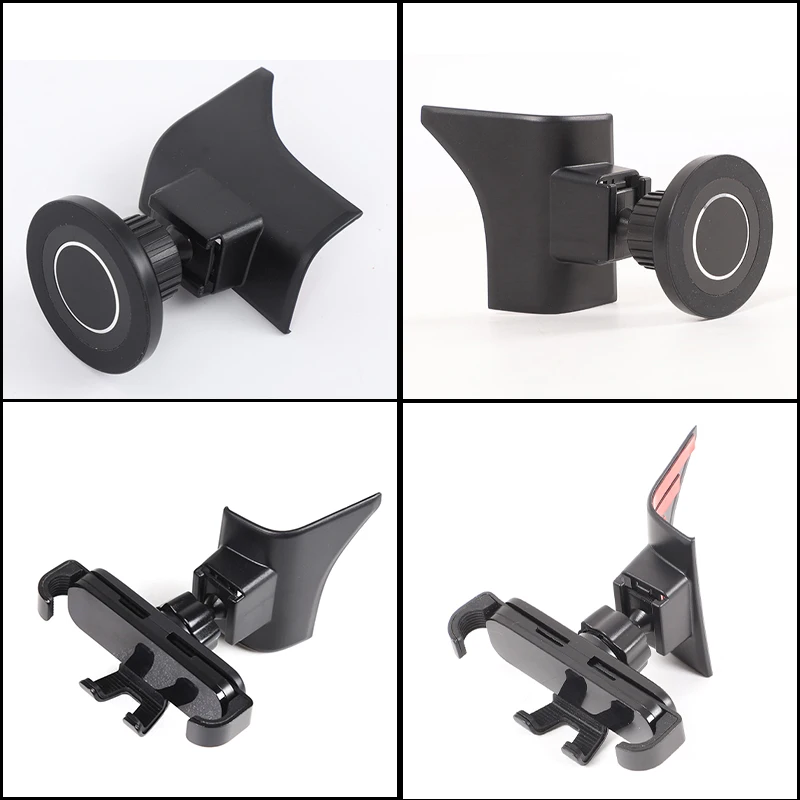 For Smart Fortwo 451/453 2011-2015 1Pc ABS Glovebox Side Phone Mount LHD/RHD Interior Dashboard Holder