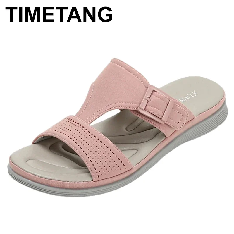 Fashion Ladies Wedge Heel Platform Slippers Women Summer Outdoor Low Heels Slipper Shoes shoes for women  ladies shoes