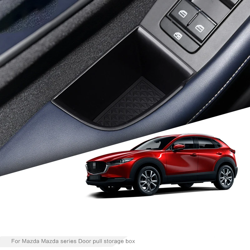 

Car Side Door Storage Box for Mazda 3 CX-30 2020 - 2022 Car Door Armrest Organizer Container Tidying Auto Interior Accessories