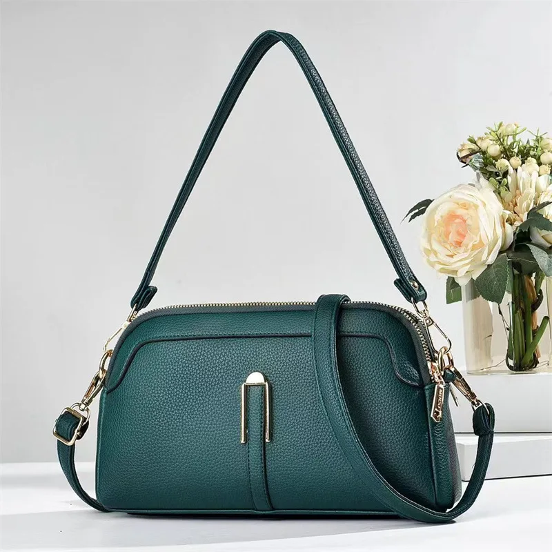 Bolso de mujer 2024 primavera nueva tendencia bolsos de mujer bolsos de hombro simples y a la moda para mujer bolsos de mensajero de diseño de nicho para mujer