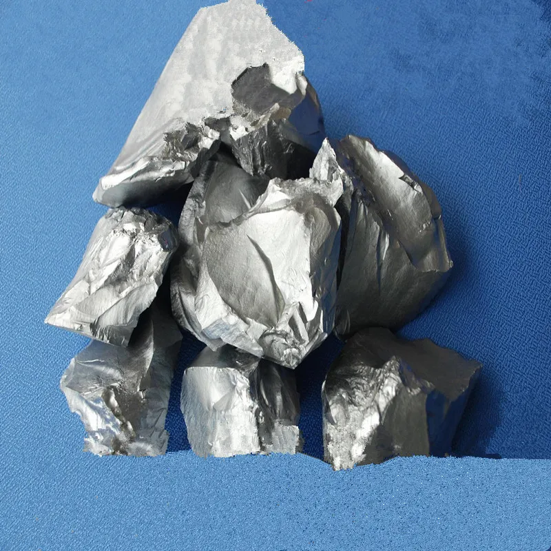 100g, 500g, 1kg Polysilicon Block High Purity Multicrystal Silicon High Quality Polysilicon Si Elemental Silicon Block Collect