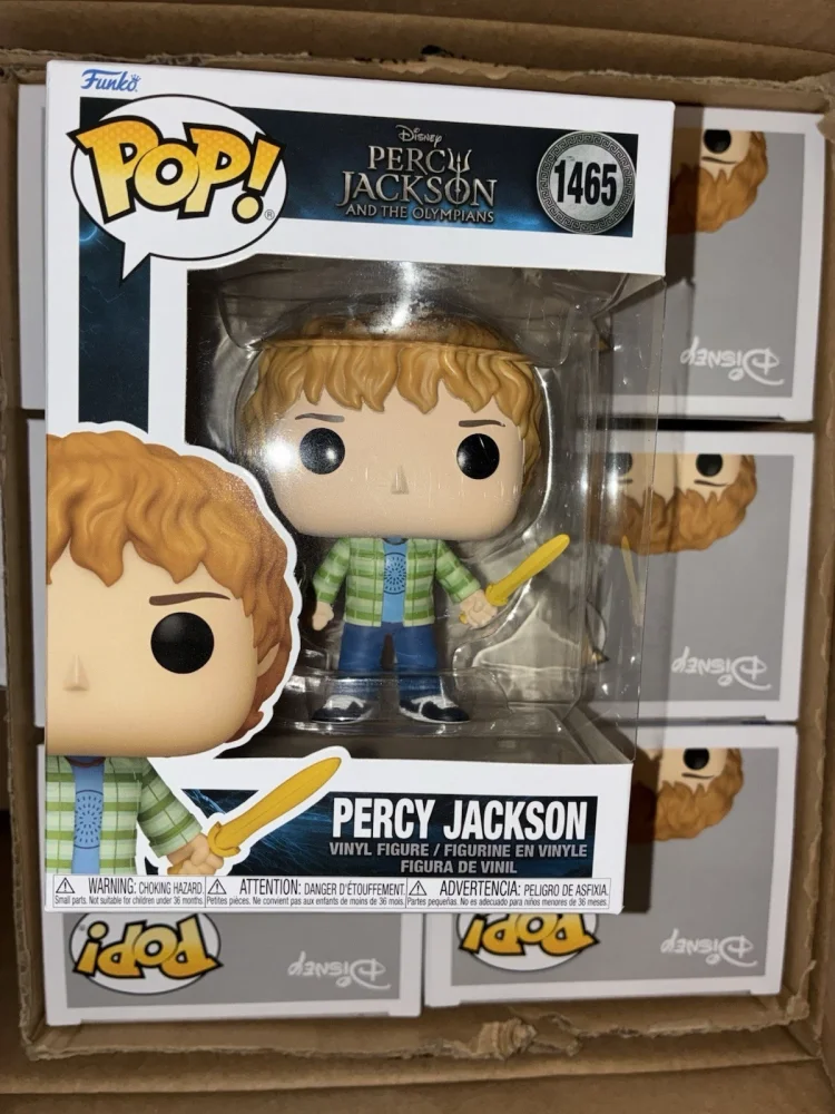 

Genuine Funko Pop Percy Jackson #1465 Action Figure Sculpture Doll Decor Ornament Collect Limited Edition Model Toys Gifts