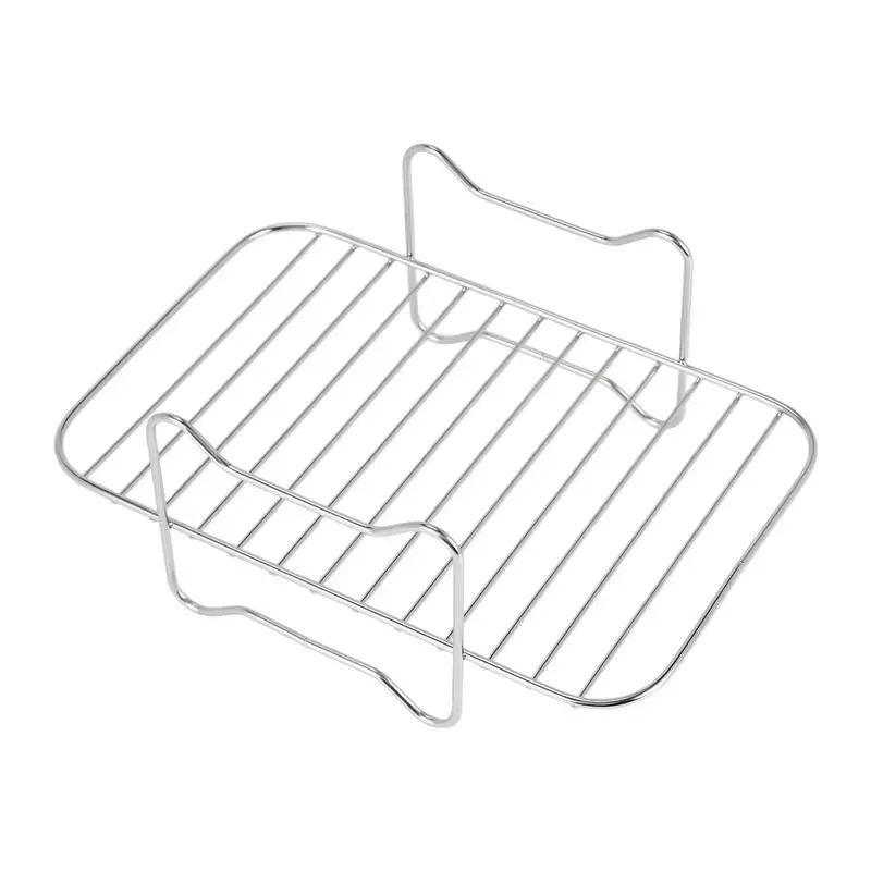 ABVA-Air Fryer Rack For Double Basket Air Fryers, Dehydrator Rack For Ninja Foodi DZ201 DZ401 Air Fryer Accessories