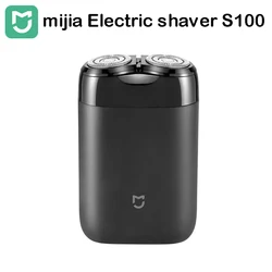 MIJIA Electric Shaver for Men S100 Mi Portable Waterproof Razor Shavers USB Rechargeable With Storage Bag Floating Head