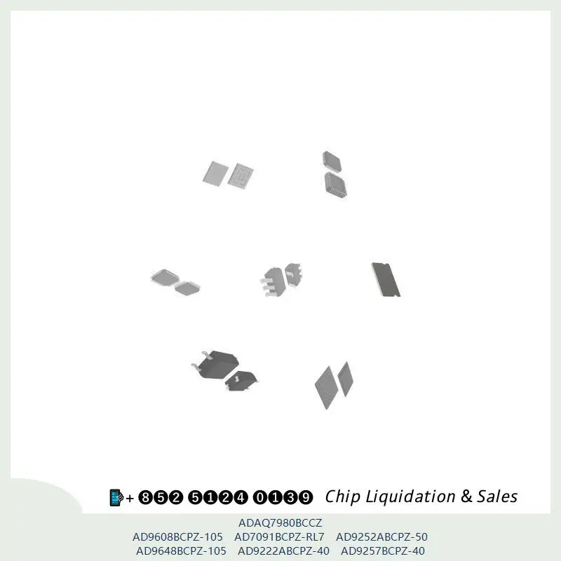 chip-circuito-integrado-chip-mcu-chip-adaq7980bccz-ad9608bcpz-105-ad7091bcpz-rl7-ad9252abcpz-50-ad9648bcpz-105-ad9222abcpz-40