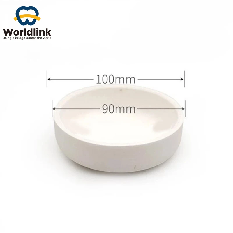 Tygiel z cyrkonu spiekanego WorldLink do koron, mostów, laboratorium dentystycznego, okrągły kształt, do utrzymywania koralików w piecu, wysoka czystość