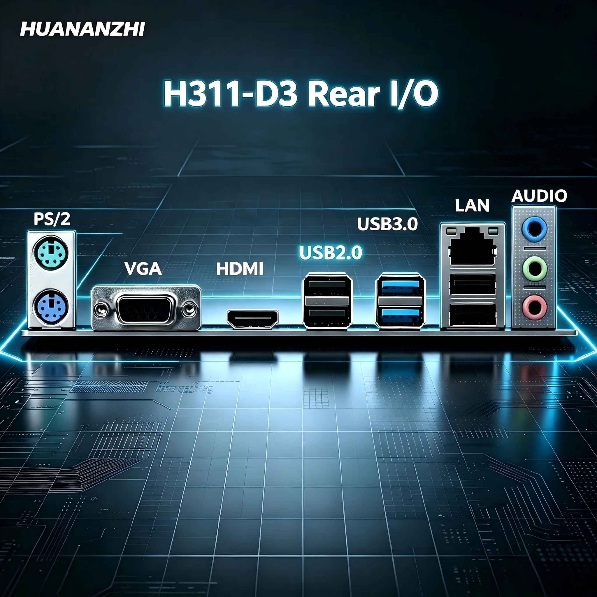 Carte mère HUANANZHI H311 D3 L - Intel Cpu Core I5 avis et prix