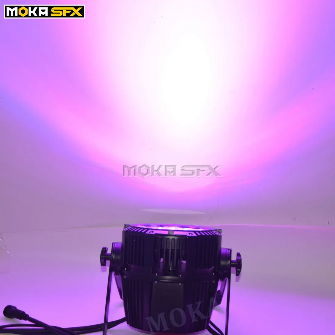 4 Buah/Banyak DMX 6In1 Lampu PAR LED Strobo Lampu PAR 18X12w Efek Mengagumkan untuk Pernikahan Disko Dj KTV Theatre Upacara dij Proyektor